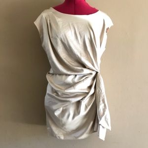 Bailey 44 gold silky dress